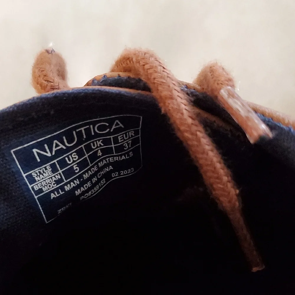 Nautica Brown Casual Shoes Size 5